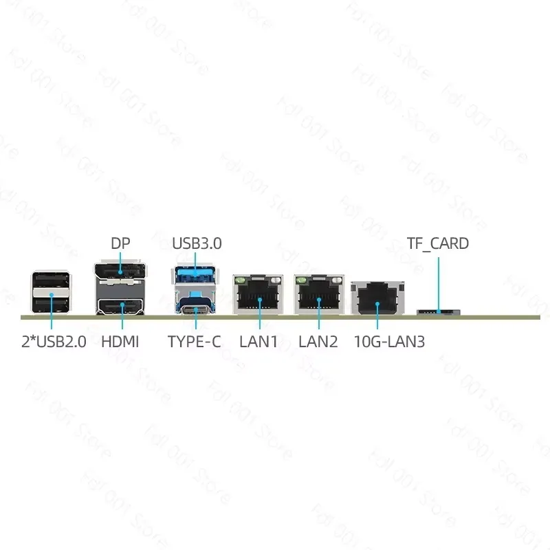 Mini Itx Dual 2.5G Nas Motherboard - Placa base Mini ITX para NAS