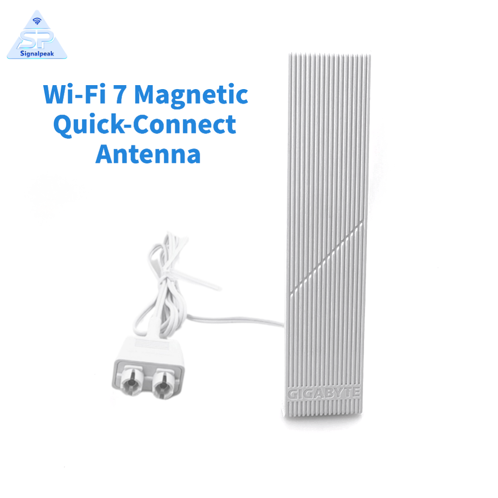 Z890 Wi-Fi 7 Motherboard - Antena magnética Wi-Fi 7 original EZ-Plug