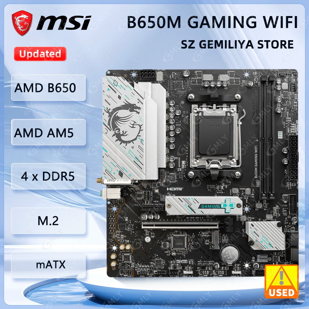 X870E Atx Motherboard - Placa base MSI B650M GAMING WIFI